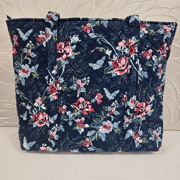 Vera Bradley Vera Tote Bag Rose Toile - Picture 14 of 16